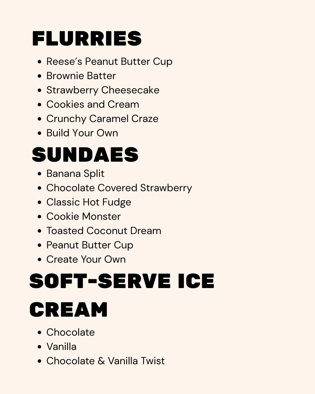 Harper menu page 2