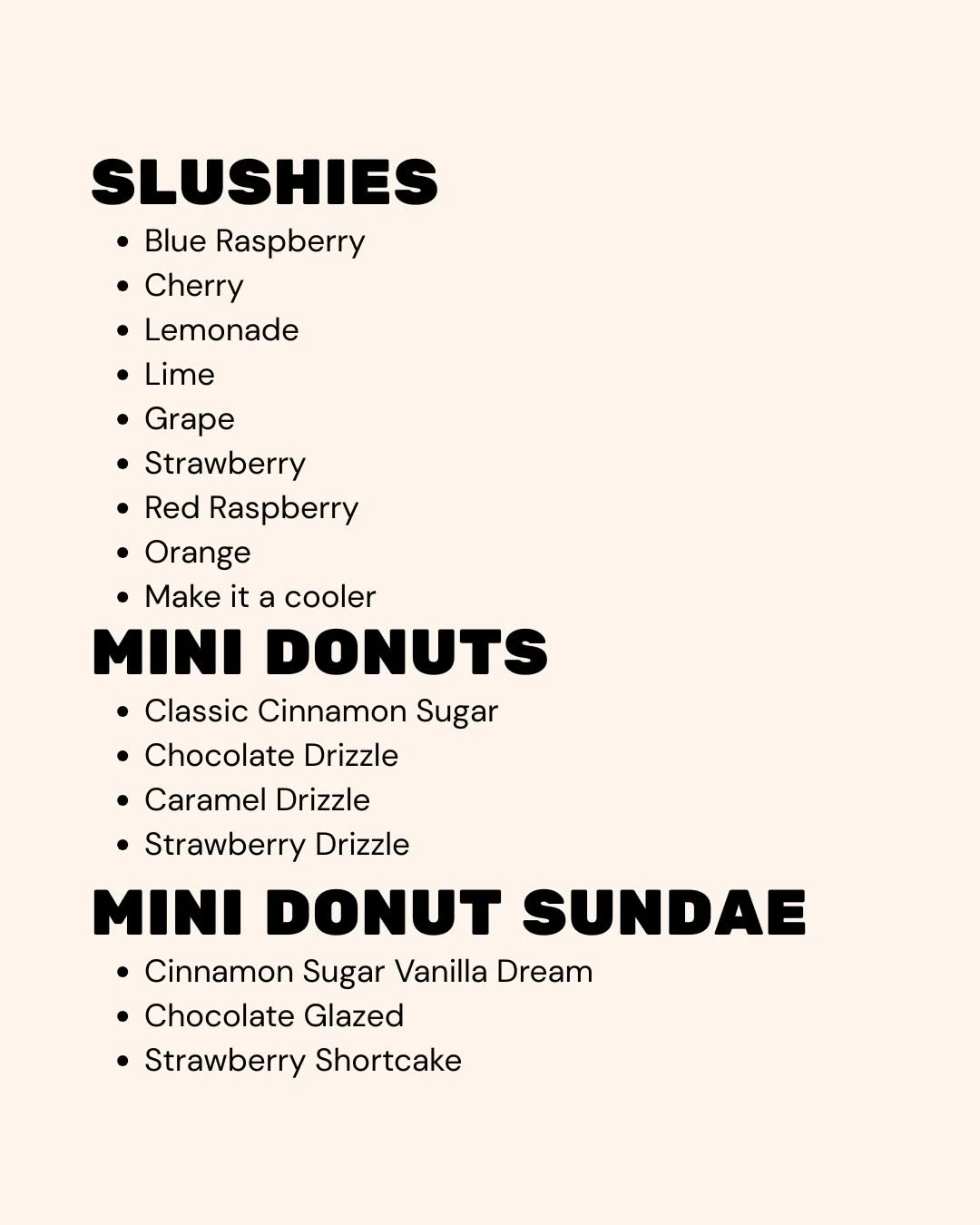 Mack menu page 2